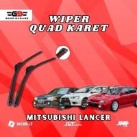 ราคา ใบปัดน้ําฝน Quad Blade Mitsubishi Lancer Evo 3 / 4 / Evolution / Cedia Frameless 4 ชั้นยาง 1 ชุดซ้ายขวา W601 (50514925994)