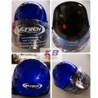 ราคา หมวกกันน็อค ครึ่งใบ เลดี้ สีน้ำเงิน V-Tech ฟรี ชีลด์หน้าหมวกสีฟิล์ม มีมอก.สั่งซื้อได้ไม่เกิน 1 ใบต่อ 1 order (6907032349)