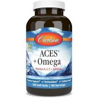 ราคา Carlson ACES + Omega s ABCE & Selenium + Omega3s EPA และ DHA Health port 180 ซอฟท์เจล (56964434251)