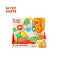 ราคา Bright Starts Catch Me Smile Holiday Gift Set เซตของขวัญให้เด็กทารก3เดือนขึ้นไป (40822949912)