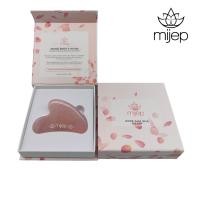 ราคา MIJEP กัวซาหินโรสควอตซ์และลูกกลิ้งนวดหน้าหินโรสควอตซ์ ของแท้ 100% Rose Quartz Gua Sha and Rose Quartz Face rollers (4038528535)