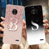 ราคา สําหรับ Motorola Moto E4 XT1762 ปลอกหรูหรา Elegant Letter Clear TPU Soft Shell เคสโทรศัพท์สําหรับ Moto E4 Plus XT1770 ปกหลัง (49112307198)