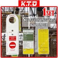 ราคา SCAFFOLDING TAG SAFETY INSPECTION CHECKPOINT RECORD ERECTION / TAG AMARAN TIDAK SELAMAT DIGUNAKAN (43933106997)