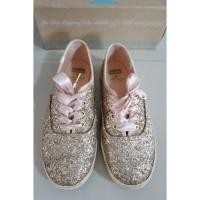ราคา รองเท้าผ้าใบมือ 2 ของ Keds x kate spade ของแท้อุปกรณ์ครบค่ะ (11761218520)