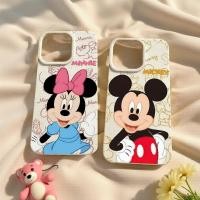 ราคา เคสคู่สุดชิค iPhone ลายการ์ตูนมิกกี้และมินนี่ มีช่องกล้องใหญ่ รองรับรุ่น 12/13/14/15/XS/XR (44706580081)
