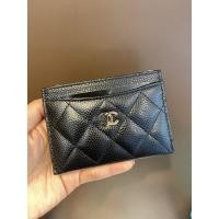 ราคา chanel card holder black caviar ghw (10700847528)