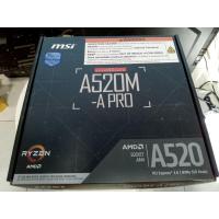 ราคา Mainboard MSI A520M-A PRO มือสอง สภาพใหม่ + Nvidia GeForce GT 630 + PSU 550W + Case Micro-ATX (27487606279)