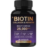 ราคา พร้อมสต็อก Fast Shipping TK ขายร้อน Biotin Capsules Biotin Capsule อาหารเสริมโภชนาการ 26560616 (57662824997)