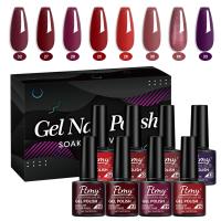 ราคา ชุดยาทาเล็บเจล 8 ขวด สีสดน้ําเงิน เขียว ม่วง แดง เหลือง ใช้ร่วมกับเครื่องอบเล็บยูวีและแอลอีดี สําหรับทําเล็บที่บ้านหรือร้านเสริมสวย (51614620419)
