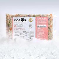 ราคา ด็อกสเตอร์อาหารสุนัขแช่แข็งสูตรสเต็กปลาแซลมอนและข้าวกล้อง 1000กรัม Dogster Omega Beauty 1000g. (43884304786)