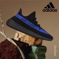 ราคา (ของแท้ 100%) adidas originals Yeezy Boost 350 V2 Dazzling Blue Low Sneakers GY7164 (56752408063)
