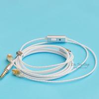 ราคา สายหูฟัง Mmcx 3.5 มม. สายหูฟังสีขาวพร้อมไมโครโฟน (24979640106)