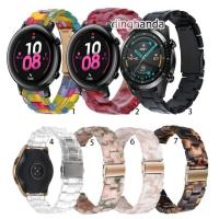 ราคา 20 มม.22 มม.เรซิ่นสําหรับ Huawei นาฬิกา GT6 6 pro GT 2 3 4 5 GT2e GT3 SE GT2 pro GT3 Pro GT4 Pro GT5 pro สร้อยข้อมือแฟชั่นสําหรับ Huawei Watch Buds Ultimate (42870012533)