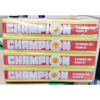 ราคา Champion แชมเปี้ยน ลูกปิงปอง เทเบิ้ลเทนนิส 40+ Table Tennis Ball Ping Pong ชุด 6 ลูก สีส้ม (22314149272)