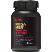 ราคา GNC Mega Men Prostate and Virility Multivitamin for Men, รองรับสุขภาพทางเพศ Optimal และสุขภาพต่อมลูกหมาก, 90 Count (52767232961)