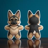 ราคา Dog หมา หมอนไดคัท พิมพ์2ด้าน หมอนสกรีนรูป DOGDOL52 เยอรมันเชพเพิร์ด German Shepherd ตุ๊กตาหมา ของขวัญ จับฉลาก (45805850061)
