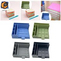 ราคา [สวย] Sticky Note Dispenser Sticky Note Holder Notepad Organizer แม่แบบวัสดุ PP พร้อมลายฉลุเหมาะสําหรับนักเรียน Office Home ของขวัญ (57765519069)
