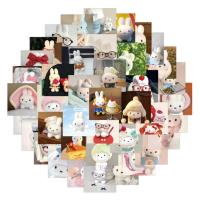ราคา 75 ชิ้น Miffy การ์ตูนน่ารักสติกเกอร์ Kawaii DIY สมุดภาพโทรศัพท์โน้ตบุ๊คอะนิเมะสติกเกอร์เด็ก (56467818252)