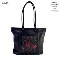 ราคา กระเป๋าทรงถือสะพายไหล่หนังแท้งานติดตู้ญี่ปุ่นมือสอง (47617740221)
