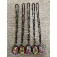 ราคา สร้อยคอพระสมเด็จโตกรุวัดพระแก้วประดับพลอยสินค้าเลือกสุ่มให้นะคะ (53852651001)