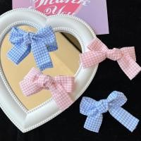 ราคา กิ๊บติดผมโบว์ลายหมากรุกสไตล์ญี่ปุ่นกิ๊บติดผมปากเป็ดคู่เครื่องประดับผมรูปหัวใจน่ารักสําหรับเด็กผู้หญิง (48660683544)