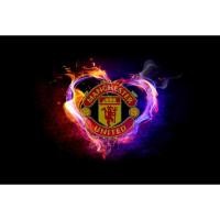 ราคา โปสเตอร์ Manchester United แมนเชสเตอร์ยูไนเต็ด Manu MUFC แมนยู Red Devils Poster วอลเปเปอร์ ตกแต่งผนัง ฟุตบอล Football (5666777609)