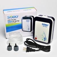 ราคา ส่งไว! SOBO SB-3000 AC/DC Aquatic Air Pump ปั๊มลมสำรองไฟ มีแบตเตอรี่ในตัว แถมสายยาง1.2ม.+หัวทราย2อัน ราคาพิเศษ คุณภาพ (12970103796)