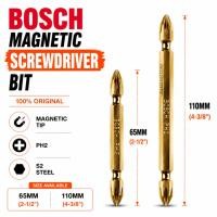 ราคา ดอกไขควงแม่เหล็ก Bosch PH2x65mm/PH2x110mm. ดอกสกรูบ๊อช. เพเมกัง สเกว (54015181243)