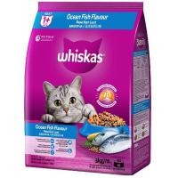 ราคา วิสกัสสูตรแมวโตรสปลาทะเลอาหารแมวชนิดเม็ด3กก. Whiskas Cat Adult Ocean Fish Cat Food Pocket 3kg. (51417519104)