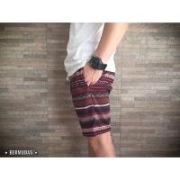 ราคา กางเกงวอร์มขาสั้นผู้ชายลายชนเผ่า (Tribal Shorts) (423511442)