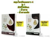 ราคา สมุนไพรปิดผมขาว 4in1 artiscent สีย้อม ยาย้อม ผม สารสกัดธรรมชาติ Natural Hair Dye Dark Brown อาทิเซ้นท์เนเชอรัล แฮร์ (3357153714)