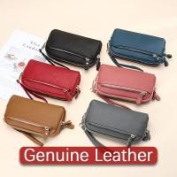 ราคา 【พร้อมส่ง】ใหม่ กระเป๋าสตางค์ หนังแท้ ใบยาว มีซิป จุของได้เยอะ แฟชั่นสําหรับสตรี (23241835297)