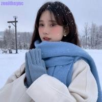 ราคา ZENITHSYNC ยาวขนสัตว์พู่ผ้าพันคอ,Windproof Outdoor Winter Cashmere ผ้าพันคอ,แฟชั่นสีทึบนุ่ม Warm Cashmere ผ้าคลุมไหล่ผู้หญิง (46717873949)