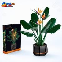 ราคา สินค้าพร้อมส่ง: 10289 บล็อกตัวต่อ Bird of Paradise, โมเดลดอกไม้, คอลเลกชันพฤกษศาสตร์ไฟ LED, ของเล่นตกแต่ง DIY, ของขวัญสําหรับเด็กผู้หญิง, เด็ก, และผู้ใหญ่ (45067293826)