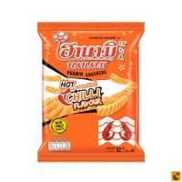 ราคา ฮานามิ ข้าวเกรียบกุ้ง รสฮอตชิลลี่ 52 ก. (53417352639)