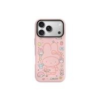 ราคา เคสโทรศัพท์โทรศัพท์ เหมาะสําหรับ iPhone การ์ตูนกระต่ายฟิล์มเคสโทรศัพท์สองในหนึ่งเดียวเหมาะสําหรับ iPhone17ProMax/16/15/14/13/12 เคสป้องกันกันกระแทก AW9A (40234307056)