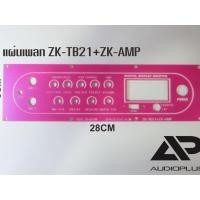 ราคา เพลทรุ่น ZK-TB21+ปรีไมค์ ZK-AMP สีชมพู 2K (56467886065)
