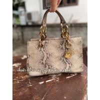 ราคา Michaelkors หนังแท้ ทำลายหนังงู มือ2 แท้ (7061495958)