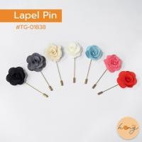 ราคา ☑️hongshop เข็มกลัดปกเสื้อ ดอกไม้ lapel pin suit pin TG-01838 ไซซ์ S,L สำหรับติดเสื้อสูท ใส่ออกงานต่างๆ [พร้อมส่งในไทย] (41651785833)