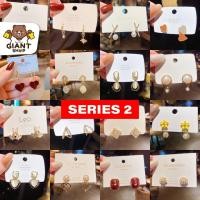ราคา GIANTSHOP ต่างหู earring มุกหญิง พู่ตุ้มหูยาว สไตล์เกาหลี SERIES 2 (14395328383)