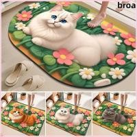 ราคา BROA พรมเช็ดเท้าแมว, พรมปูพื้นดูดซับน้ํากันลื่น, โคลนไดอะตอมสร้างสรรค์สไตล์ Pastoral Entryway พรมสําหรับห้องน้ําและห้องนั่งเล่นตกแต่ง (52664855665)