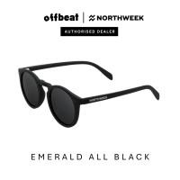 ราคา NORTHWEEK แว่นกันแดดผู้ใหญ่โพลาไรซ์มรกตพร้อมการป้องกัน UV400 - สีดําล้วน (51415804627)