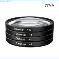 ราคา VIVI ชุด 4 ชิ้น Macro Close Up Lens Filter +1+2 +4+10 Filter Kit 49-82mm Avaliable (41333741718)