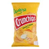 ราคา ลอเรนซ์มันฝรั่งครั้นชิพส์รสชีสหัวหอม 100กรัม Lorenz Crunchips Cheese Onion 100g. (45717619668)