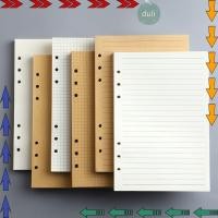 ราคา DUILIAN 80Sheets Notebook Refill Paper, Kraft Paper A5/A6/A7 Loose Leaf Paper, Simple แนวนอน Line/Blank Notepad ภายในกระดาษโรงเรียน Office (47415636538)
