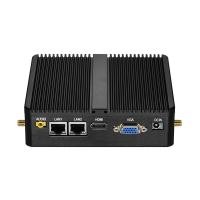 ราคา คอมพิวเตอร์อุตสาหกรรม Fanless Intel Celeron J1900 N2930 Quad Core Mini PC พร้อม VGA HDMI 2 Gigabit LAN 2 COM Windows 7 HTPC (51712393785)