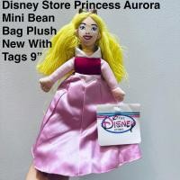 ราคา ตุ๊กตา เจ้าหญิง ออโรร่า ป้ายห้อย Disney Store Princess Aurora Mini Bean Bag Plush New With Tags 9" SO THE ISNEU STORE (25395401153)