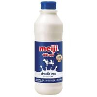 ราคา เมจินมสดรสจืด 830ซีซี Meiji Pasteurized Milk Plain 830cc. (50615418336)