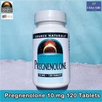 ราคา Pregnenolone 10 mg 120 Tablets - Source Naturals (10733618118)