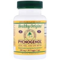 ราคา Healthy Origins, Pycnogenol, 100 mg, 30 Veggie Caps (2007047398)